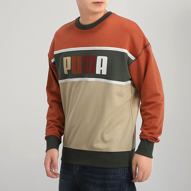 Puma Colorblock Crewneck Sweatshirt — фото 2