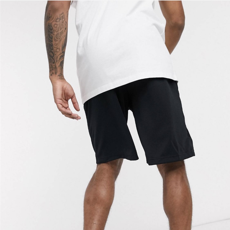Nike Swoosh Logo Basketball Shorts Black — фото 5