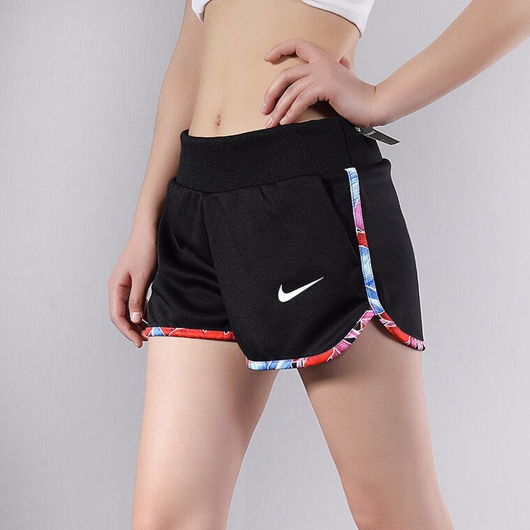 Nike Floral Running Shorts Black — фото 3