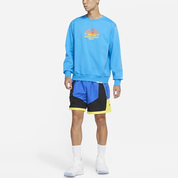 Nike Standard Issue Crewneck Sweatshirt Blue — фото 2