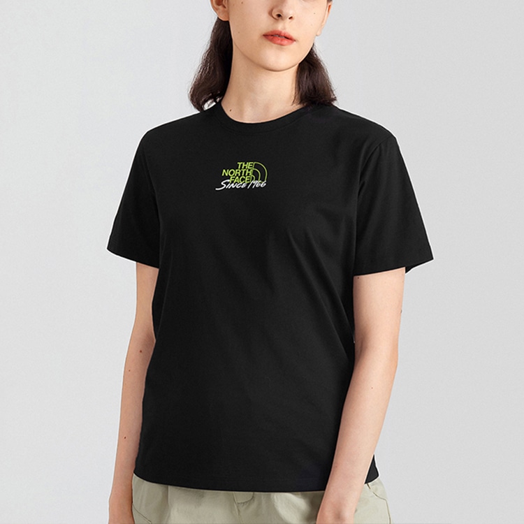 The North Face Logo Crewneck T-Shirt Black — фото 2