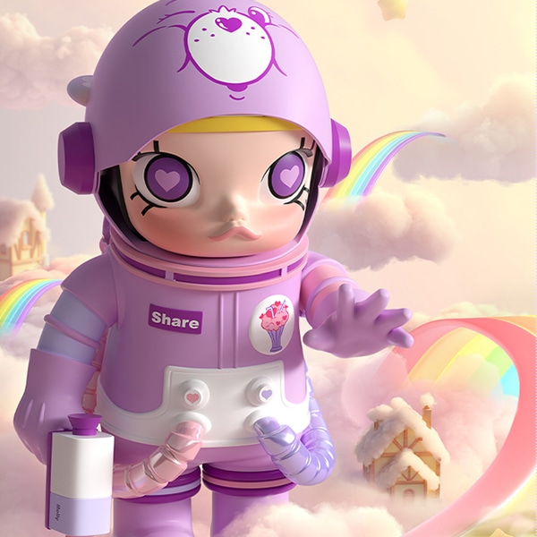 Pop Mart x Care Bears MEGA SPACE MOLLY 400100 29.5cm7.6cm — фото 4
