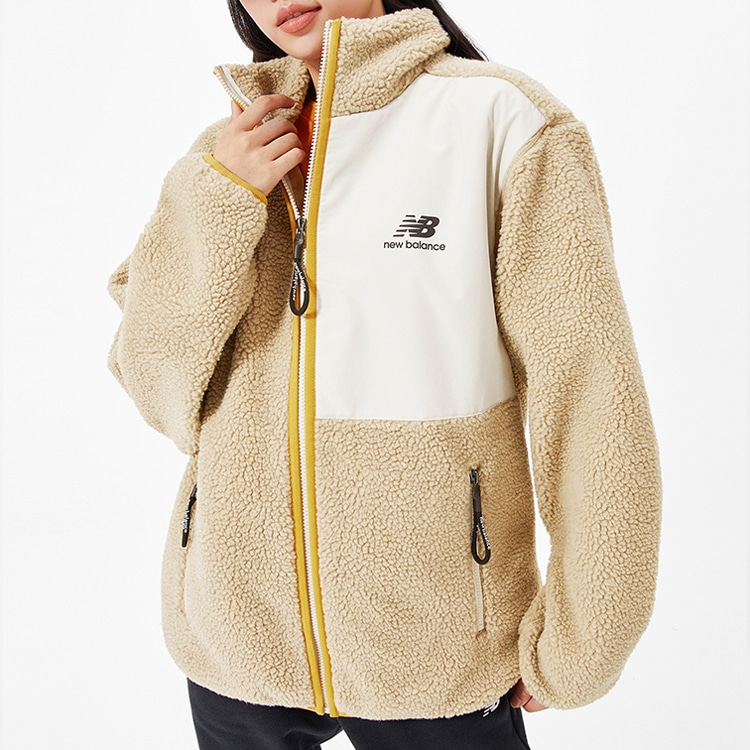 New Balance Colorblock Sherpa Jacket — фото 3