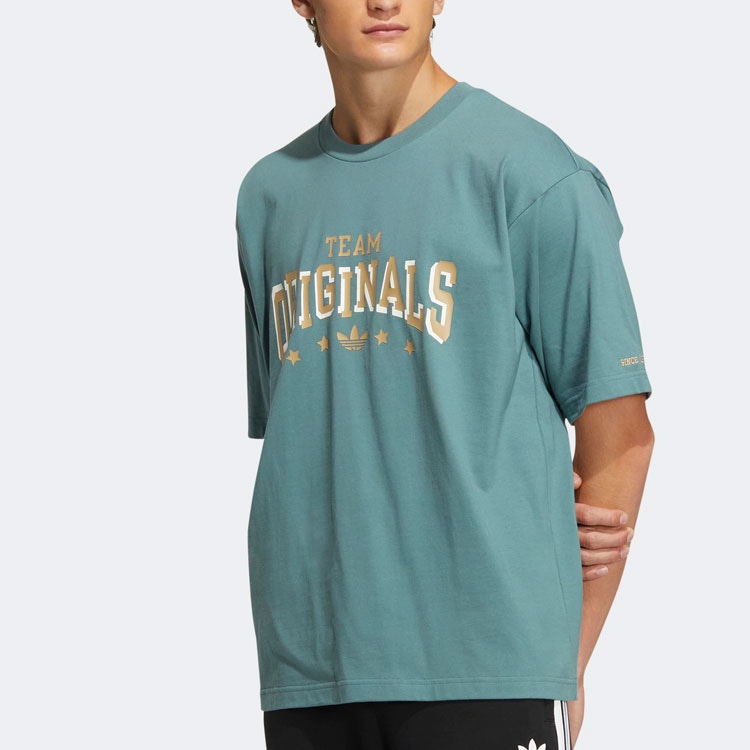 Adidas Originals Trefoil Tee Green — фото 3