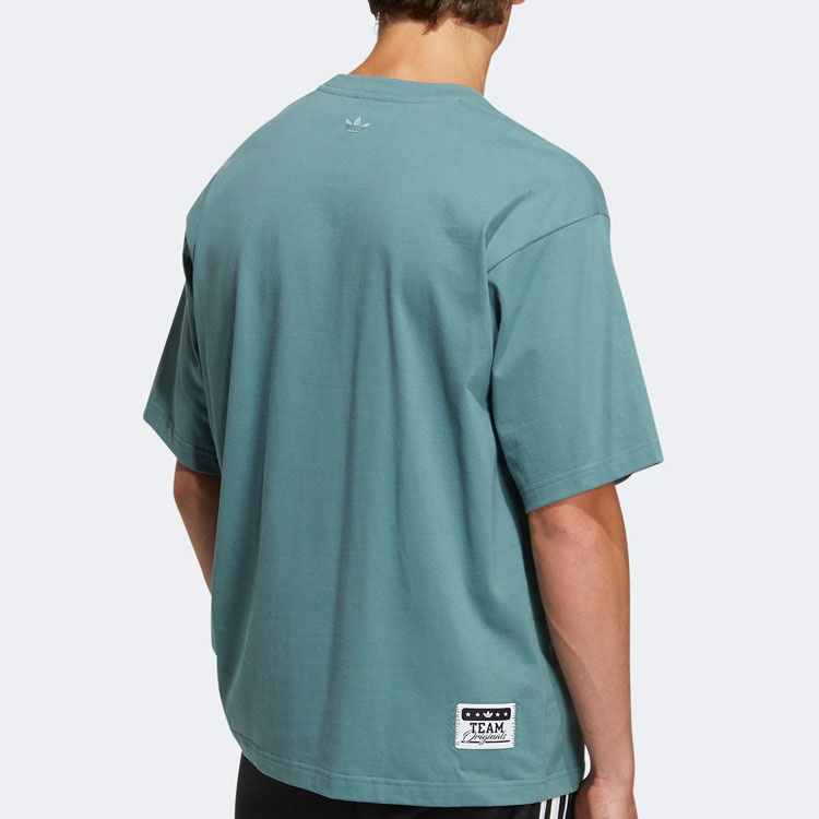 Adidas Originals Trefoil Tee Green — фото 4