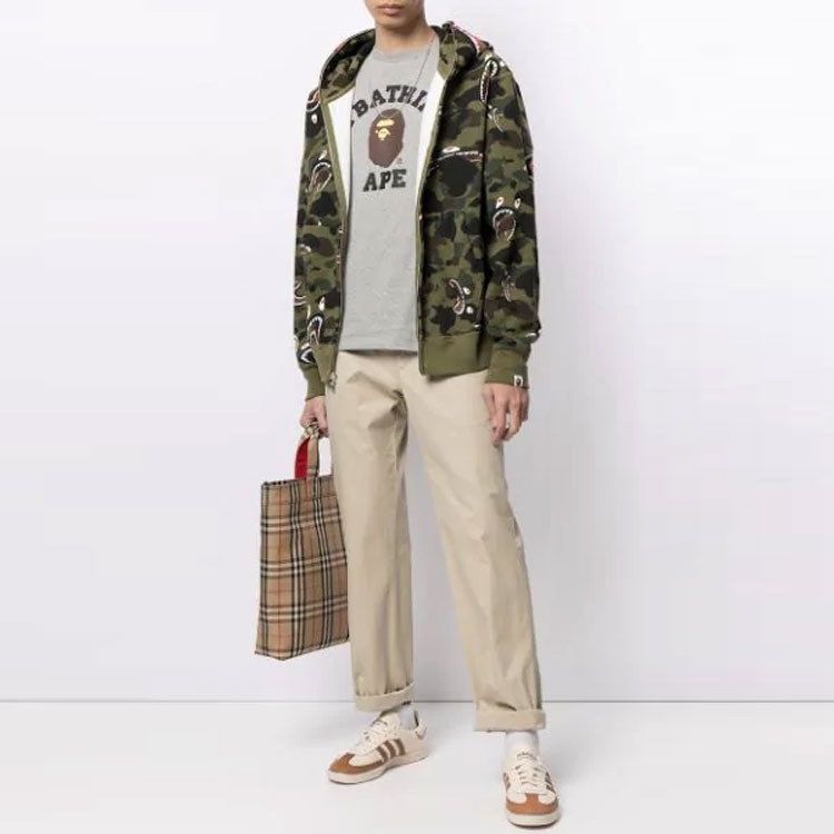 A BATHING APE Shark Hoodie Jacket — фото 4
