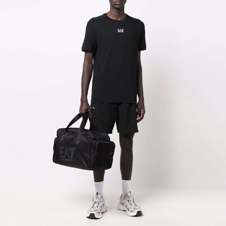 Emporio Armani FW21 Logo T-Shirt Black — фото 1