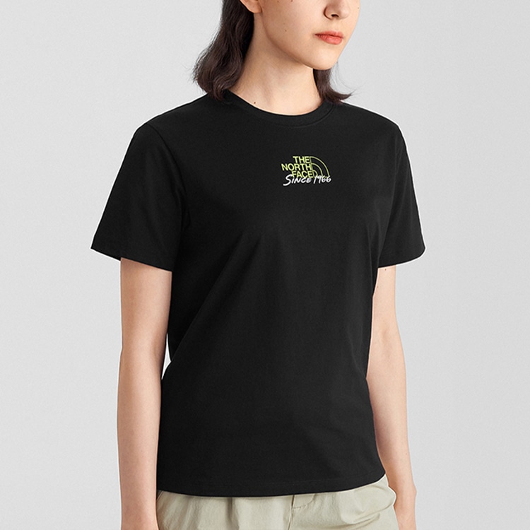 The North Face Logo Crewneck T-Shirt Black — фото 4