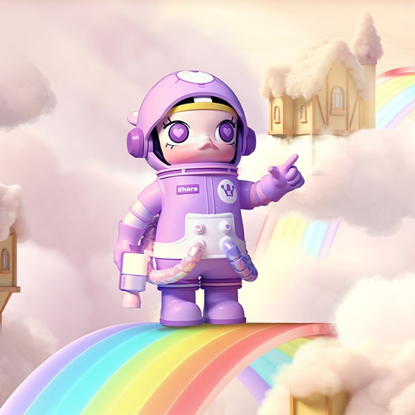 Pop Mart x Care Bears MEGA SPACE MOLLY 400100 29.5cm7.6cm — фото 2