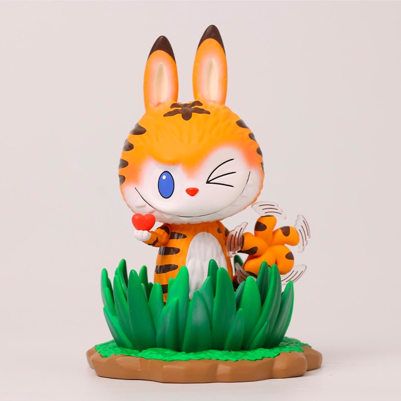 Pop Mart LABUBU Tiger Keychain 7cm — фото 2