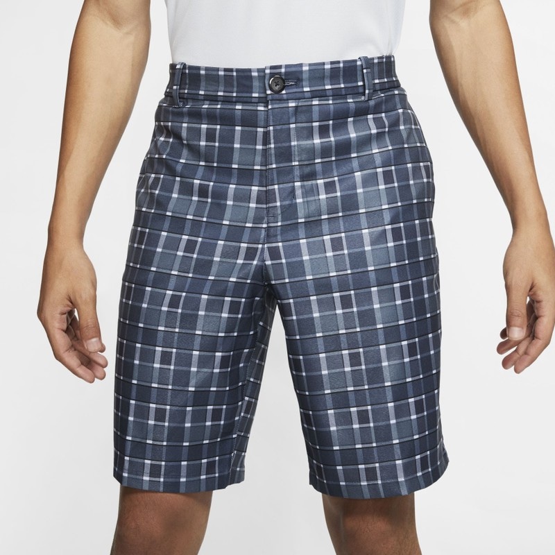 Nike Flex Golf Shorts Blue Plaid — фото 5
