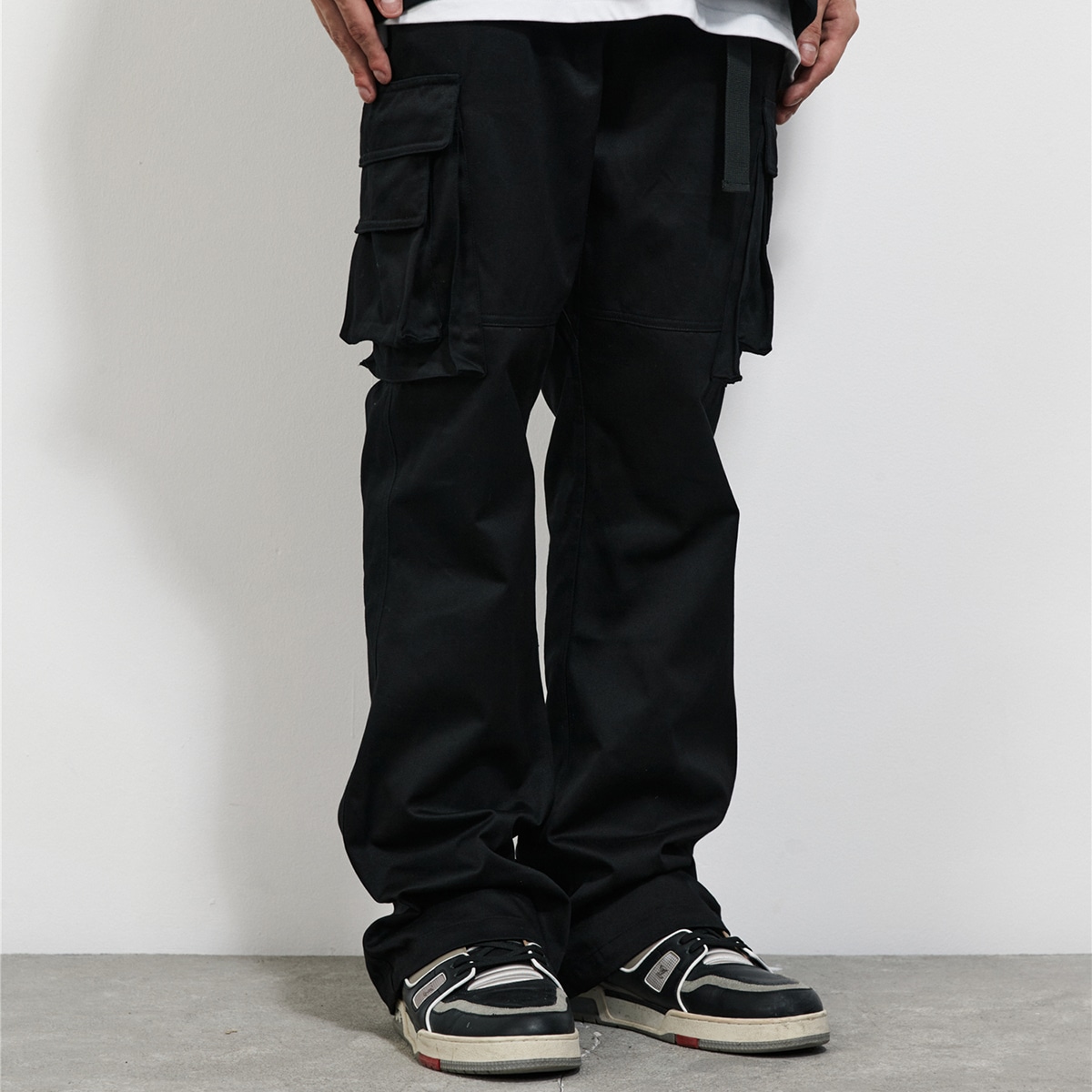 Fpa Adjustable Cargo Jogger Pants Black — фото 2