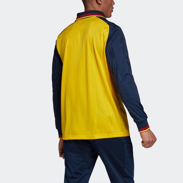 Adidas Arsenal Training Long Sleeve Tee Yellow — фото 7