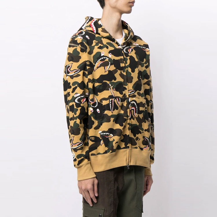 A BATHING APE Shark Hoodie Jacket — фото 8