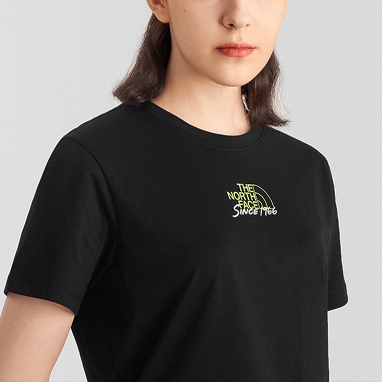 The North Face Logo Crewneck T-Shirt Black — фото 3