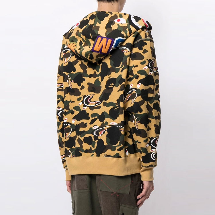 A BATHING APE Shark Hoodie Jacket — фото 9