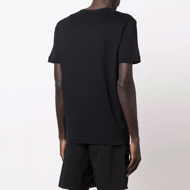 Emporio Armani FW21 Logo T-Shirt Black — фото 3