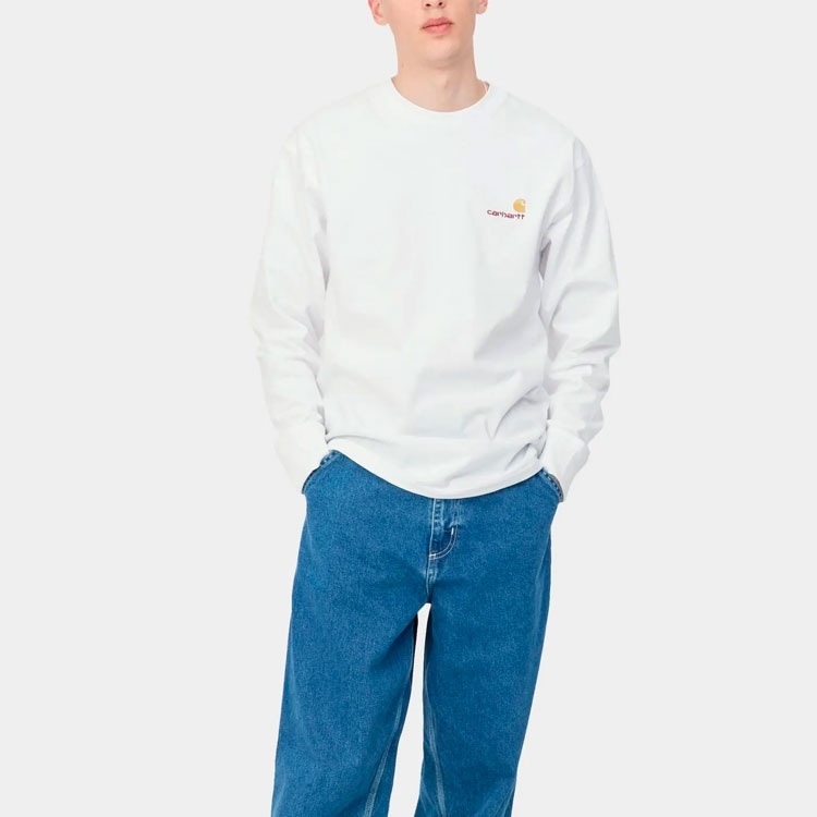 Carhartt WIP American Script Long Sleeve — фото 2