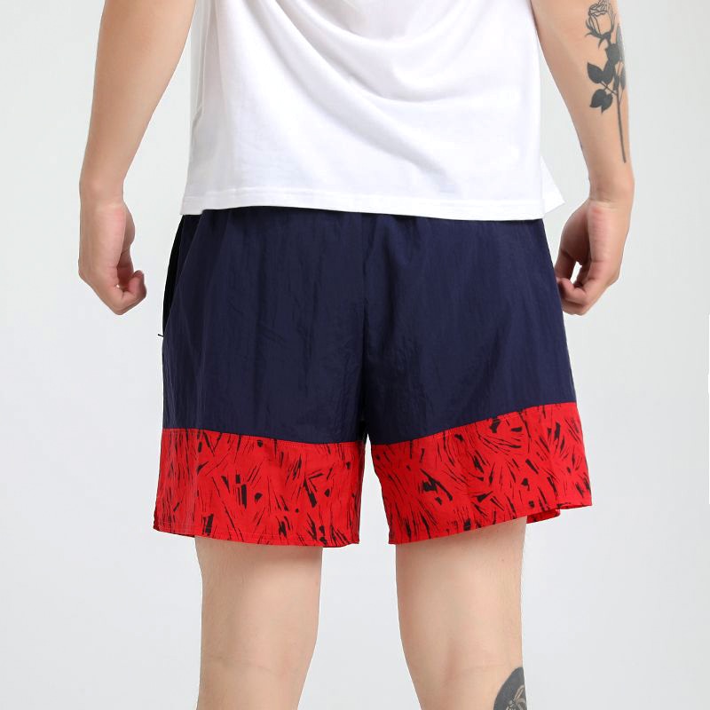 Nike Running Shorts Blue Red — фото 4