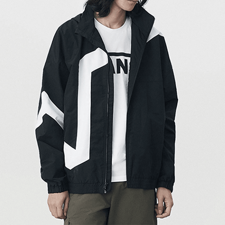 Vans Logo Print Hoodie Jacket Black — фото 2