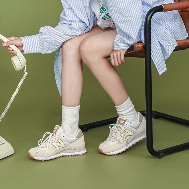 New Balance 574 Off White — фото 7