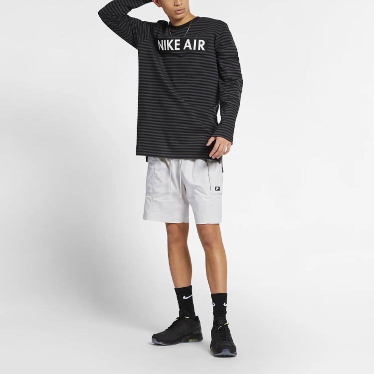 Nike Running Cargo Shorts Beige — фото 2