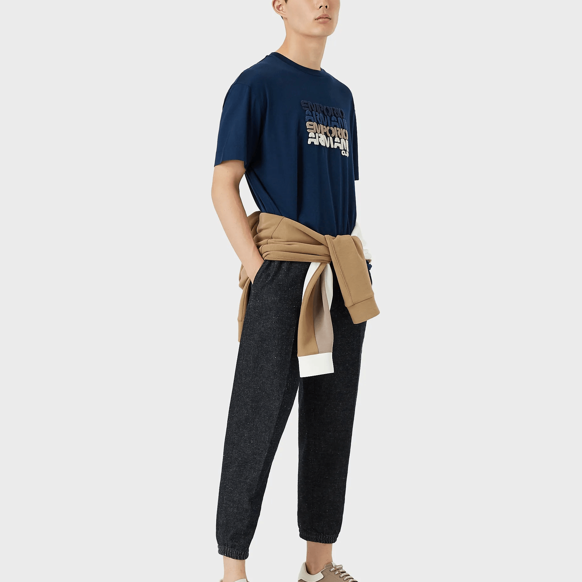 Emporio Armani SS22 Navy Tee — фото 1