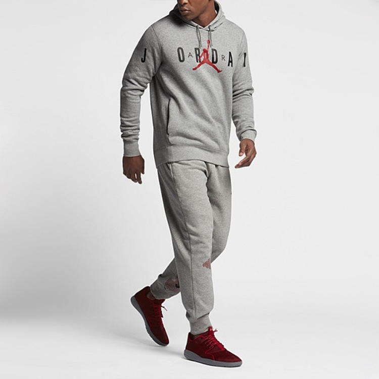 Jordan Hoodie Grey — фото 2