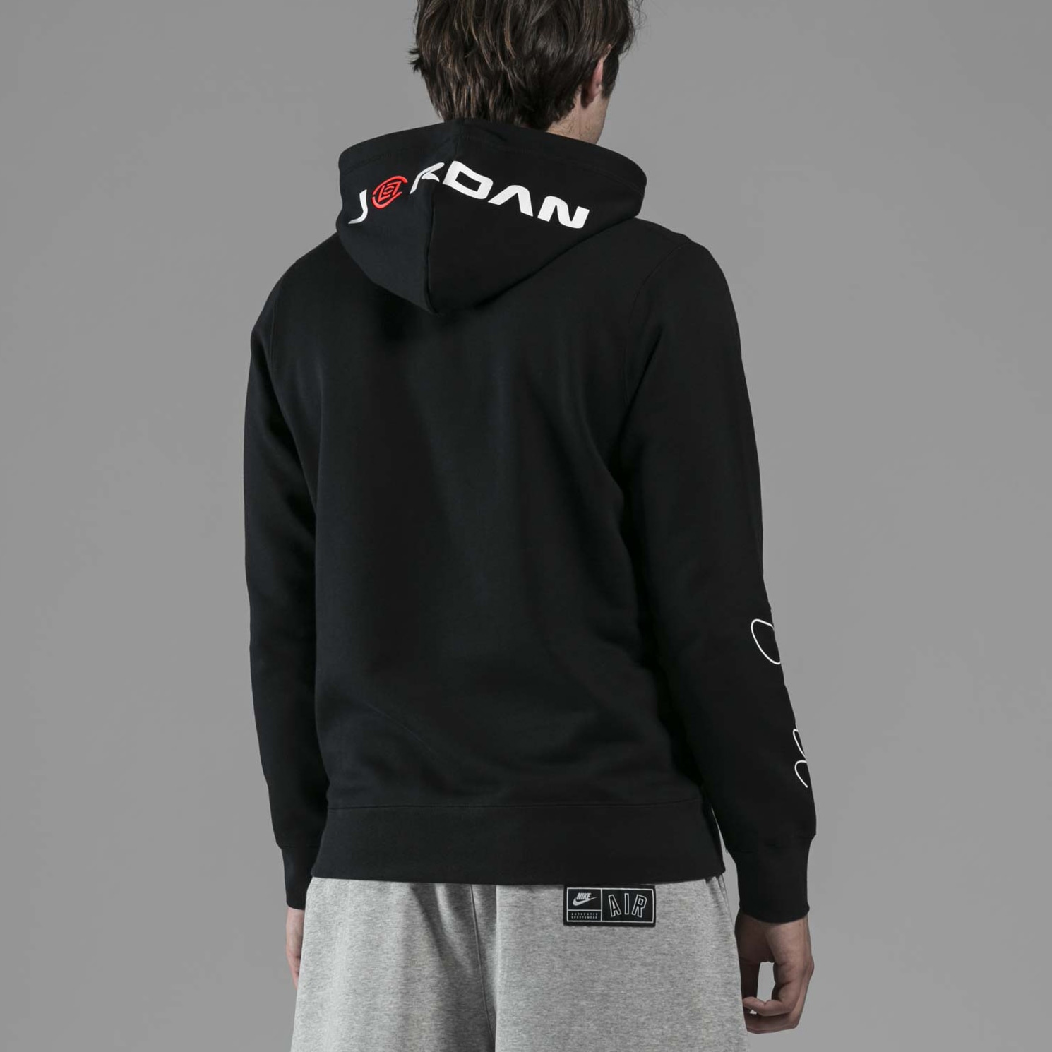 Jordan Air Jordan x CLOT Hoodie Black — фото 3