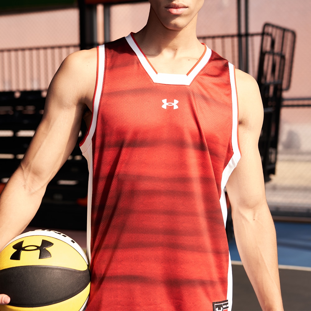 Under Armour Basketball Tank Red — фото 3