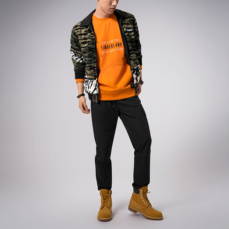 Timberland Reversible Camo Fleece Jacket — фото 5