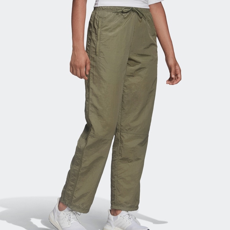 Adidas W Woven Pant Green — фото 4