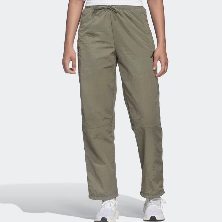 Adidas W Woven Pant Green — фото 2