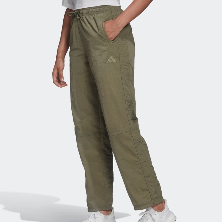 Adidas W Woven Pant Green — фото 3
