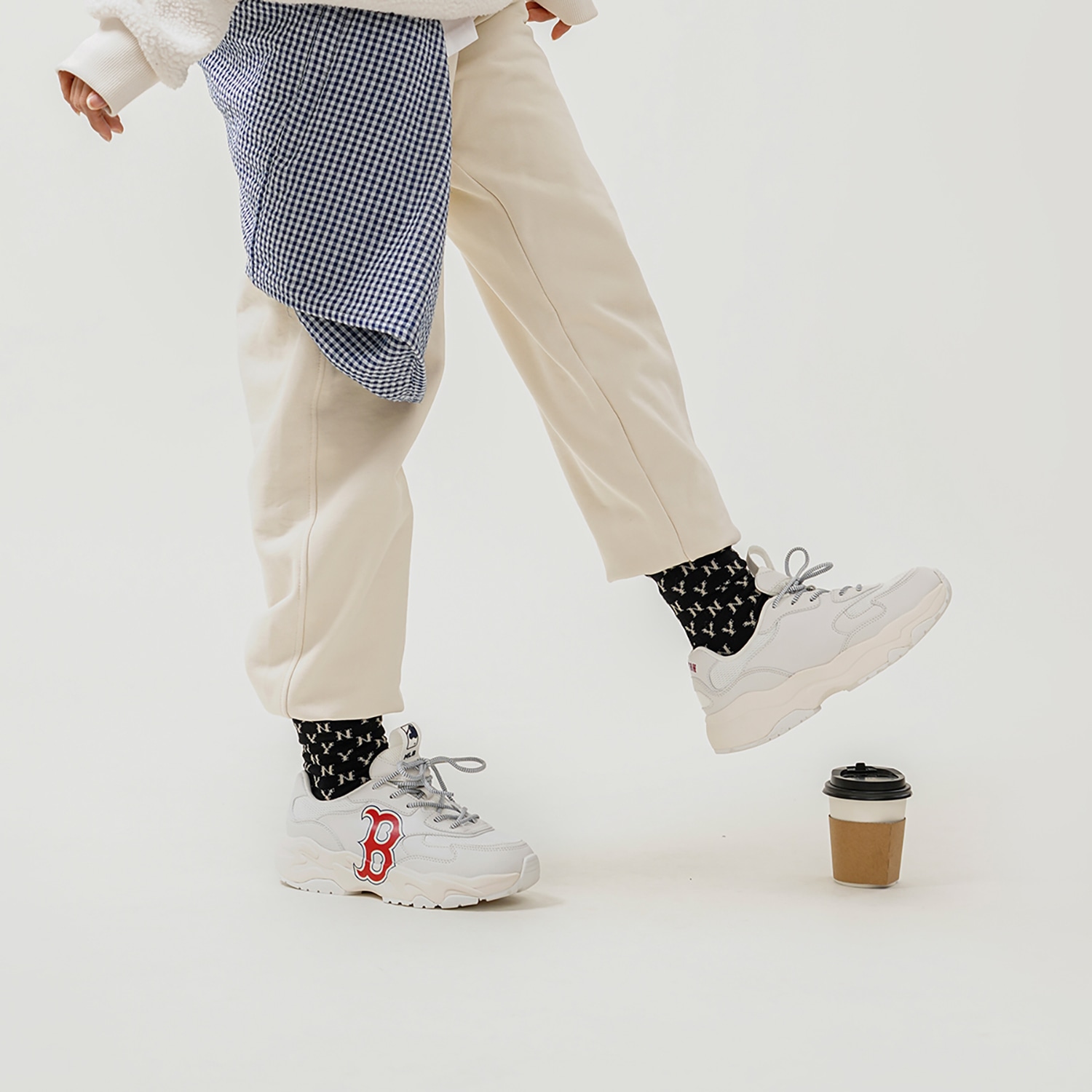 MLB Boston Red Sox Platform Sneakers — фото 7