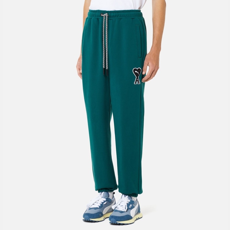 Puma x AMIPARIS Moss Green Joggers — фото 2