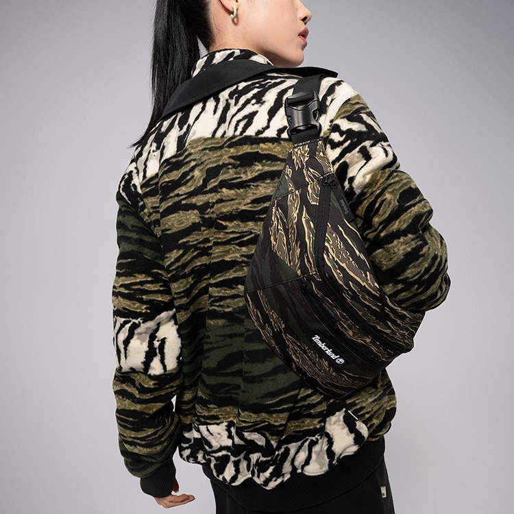 Timberland Reversible Camo Fleece Jacket — фото 6