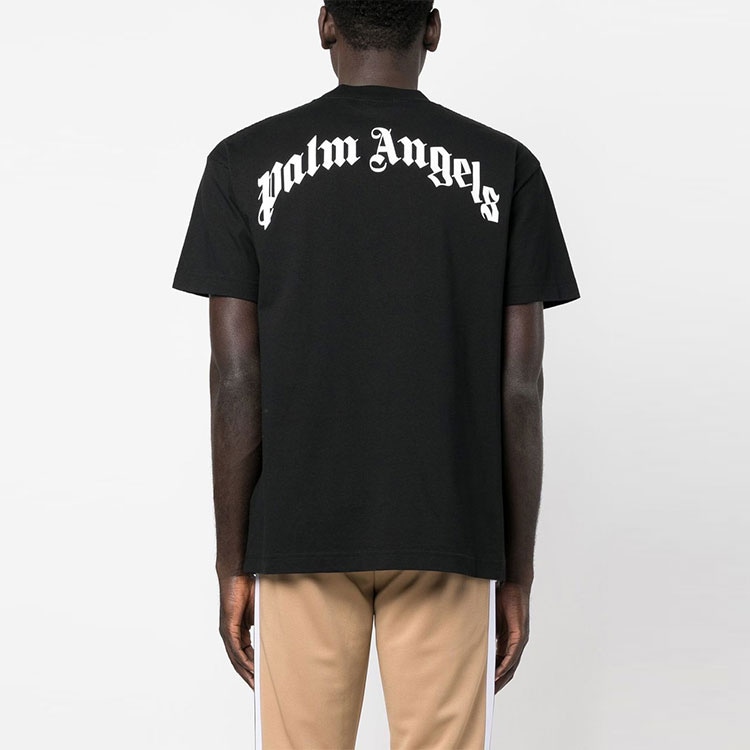 Palm Angels Teddy Print T-Shirt Black — фото 2