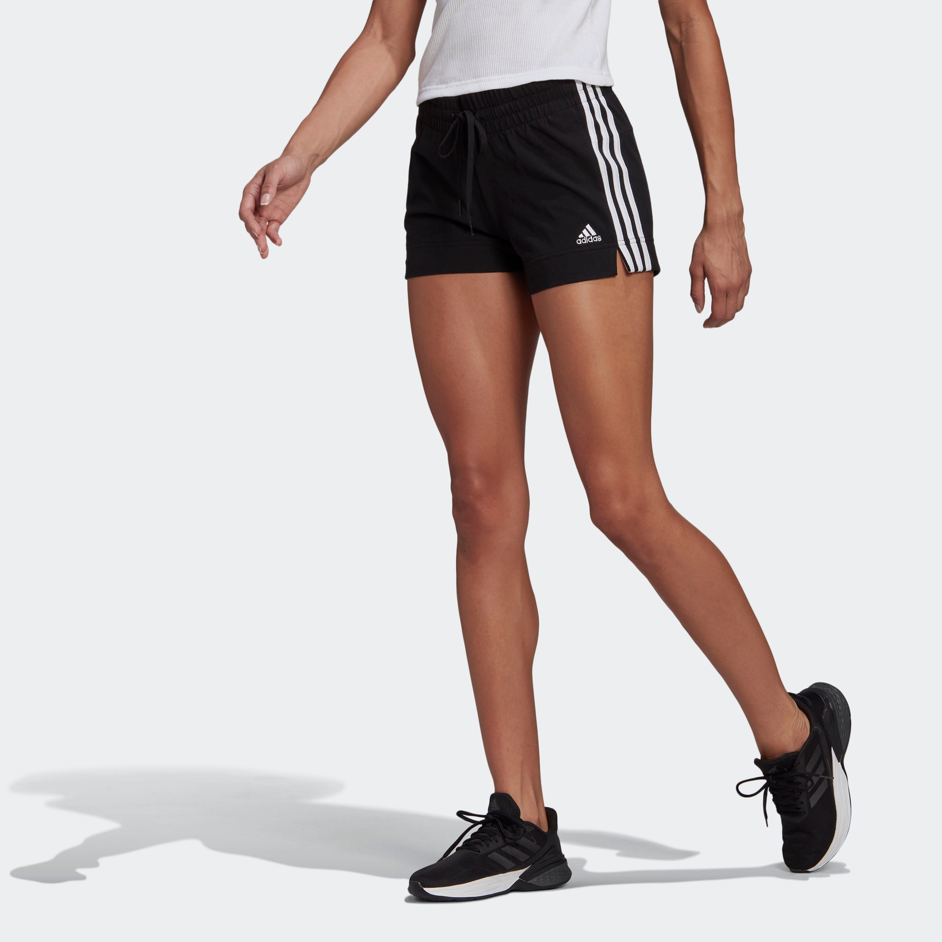Adidas ESSENTIALS SLIM 3-STRIPES SHORTS — фото 1
