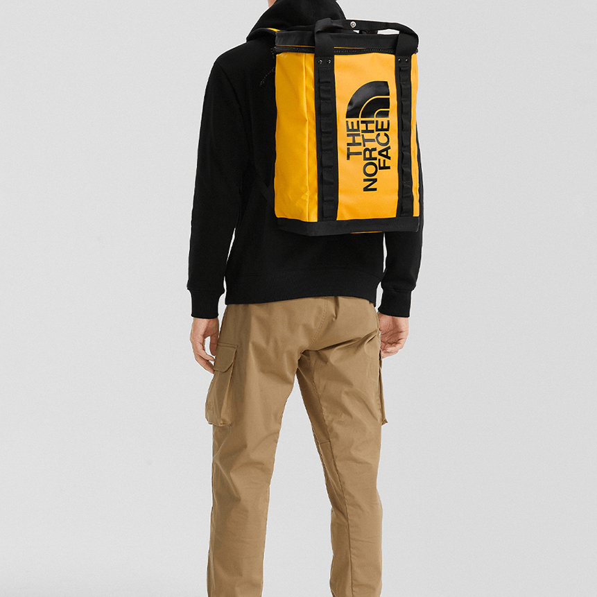 The North Face PVC Backpack Yellow — фото 8