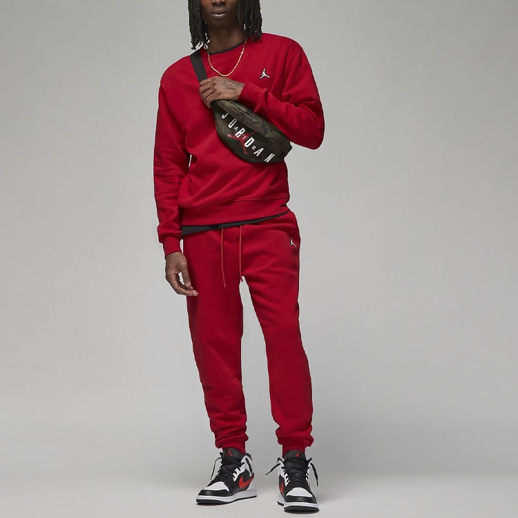 Jordan Logo Crewneck Red — фото 3
