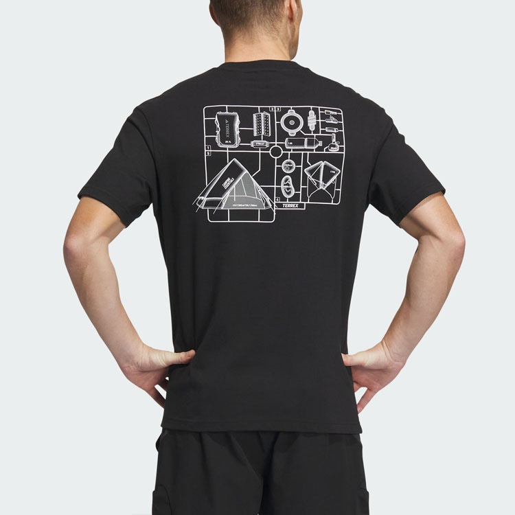 Adidas Campyx Short Sleeve Graphic LogoT — фото 2