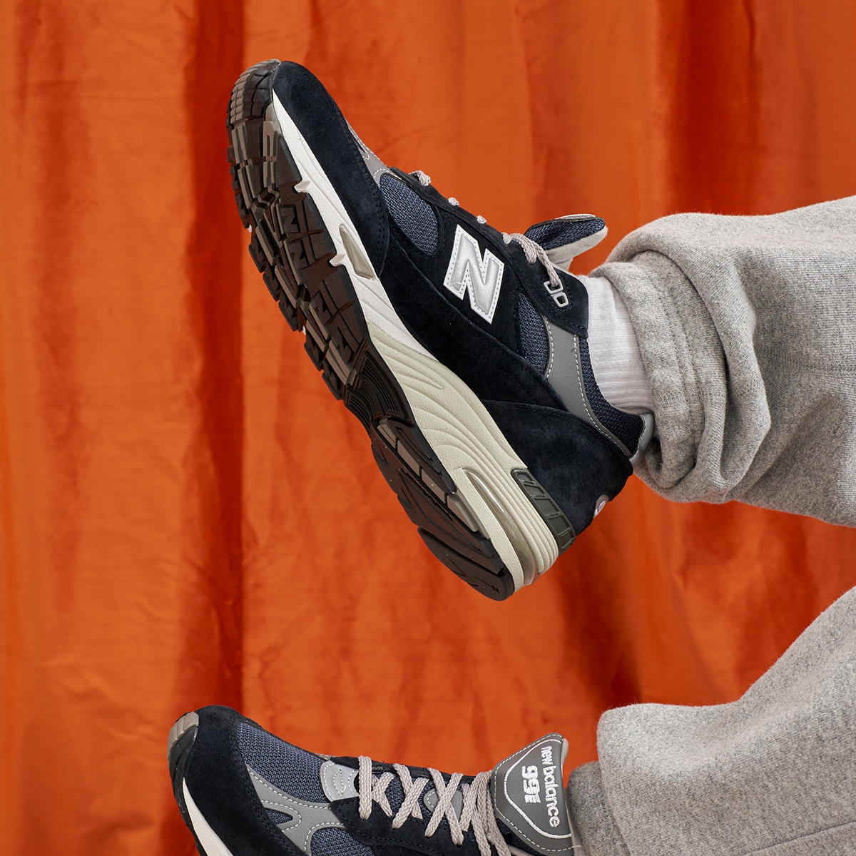 New Balance 991 Navy — фото 7