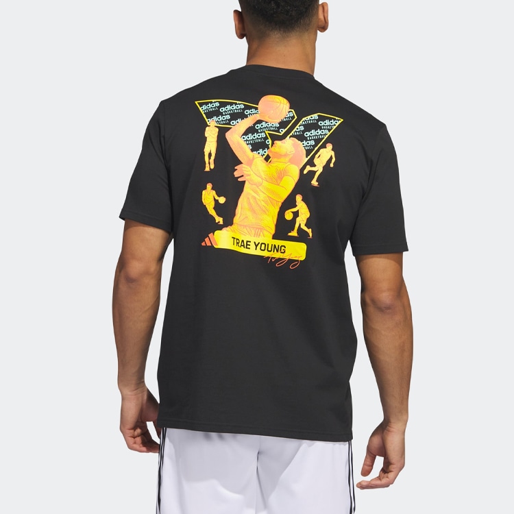 Adidas Trae Icons Graphic Tee T — фото 2