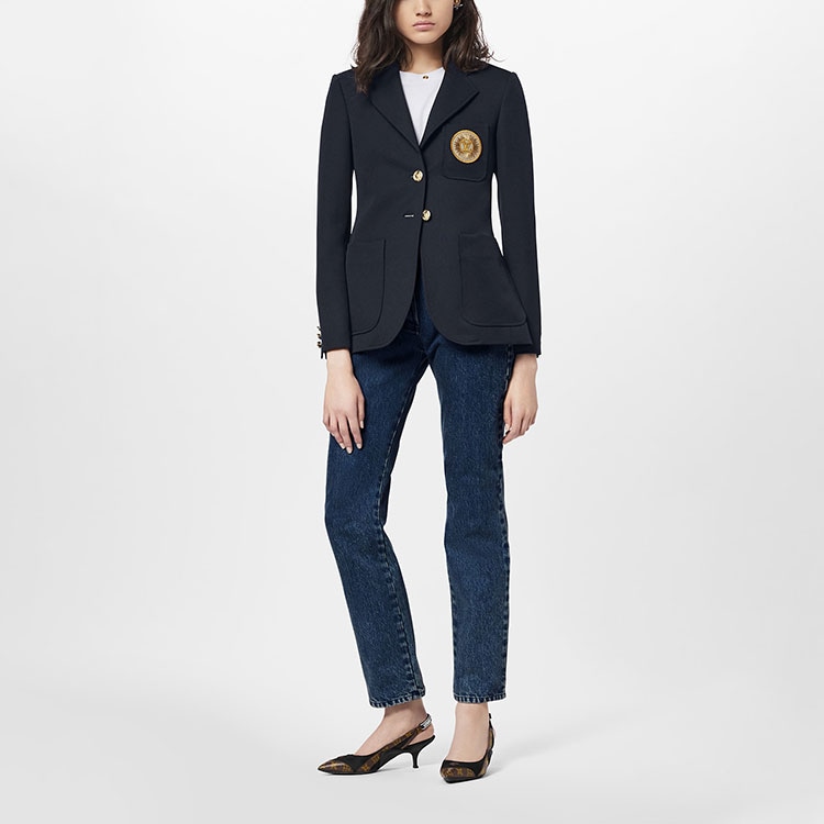 Louis Vuitton SS23 Navy Blazer — фото 2