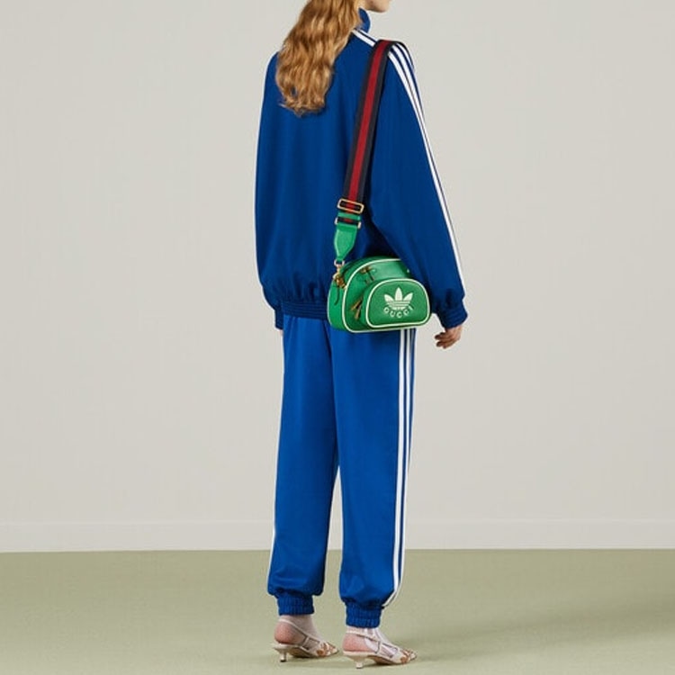 Gucci x adidas SS23 Logo Print Zip Jacket — фото 1