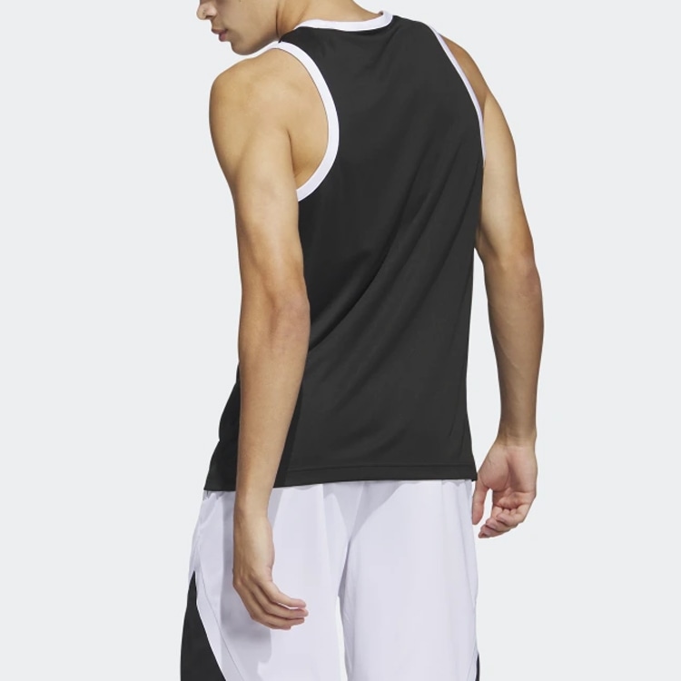Adidas Legends Basketball 3-Stripes Tank Top Logo — фото 2