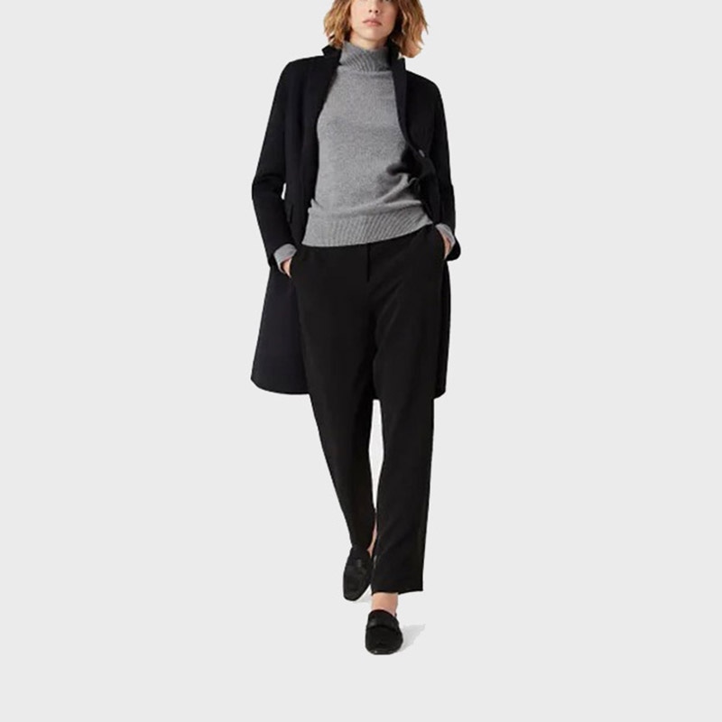 Emporio Armani FW21 Grey Turtleneck Sweater — фото 4