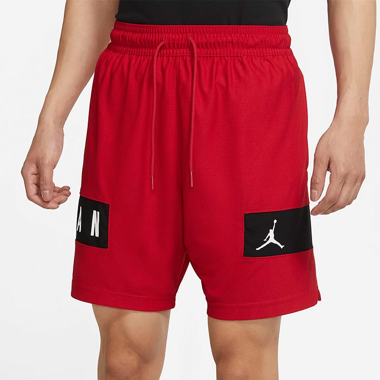 Jordan Dri-Fit Basketball Shorts Red — фото 1