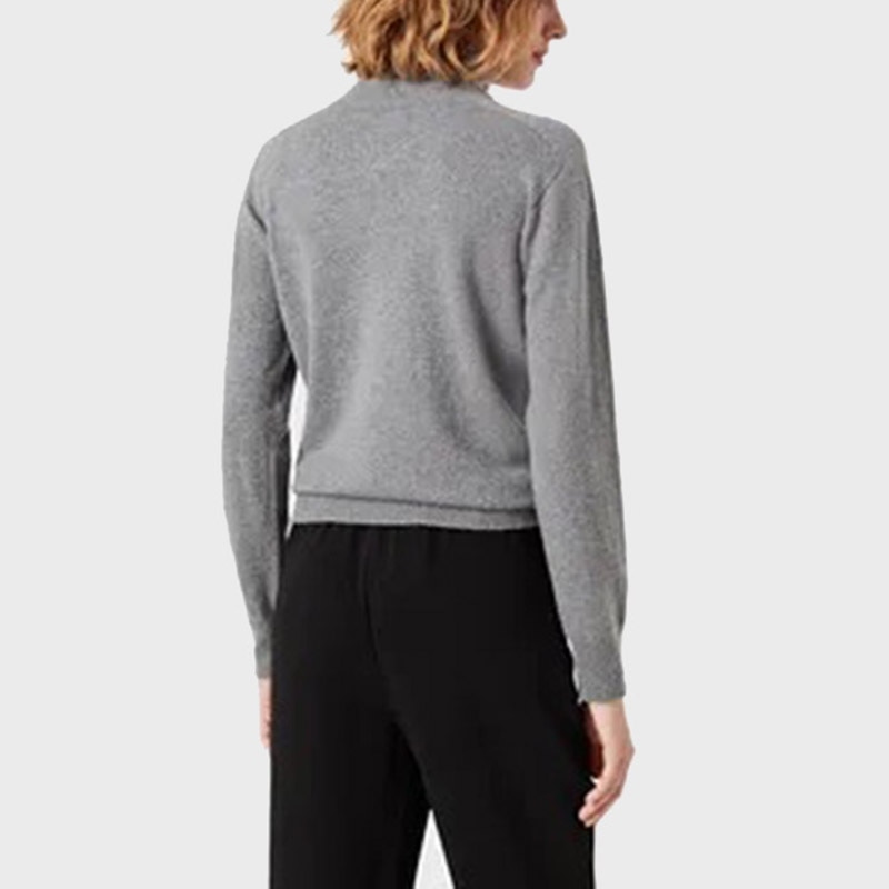 Emporio Armani FW21 Grey Turtleneck Sweater — фото 3
